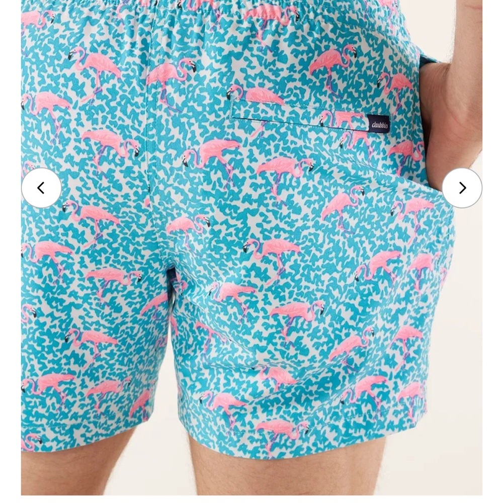 Chubbies 4” The Domingos Are For Flamingos